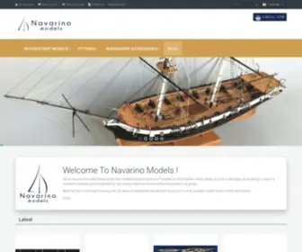 Navarinomodels.com(Navarino Models) Screenshot