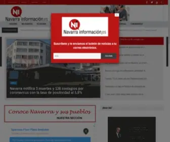 Navarrainformacion.es(Noticias de Navarra) Screenshot