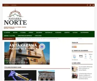 Navarranorte.es(Digital de la zona norte de Navarra) Screenshot