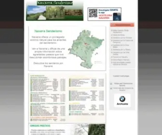 Navarrasenderismo.com(Navarra Senderismo) Screenshot