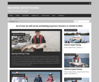 Navarrekayakfishing.com(Navarre Kayak Fishing) Screenshot