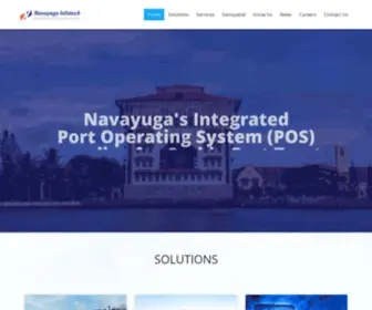 Navayugainfotech.com(Navayuga Infotech) Screenshot