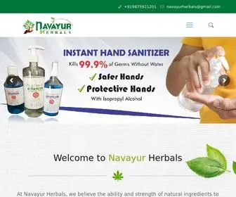 Navayurherbals.com(Navayur Harbals) Screenshot