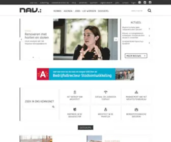 Nav.be(Netwerk Architecten Vlaanderen) Screenshot