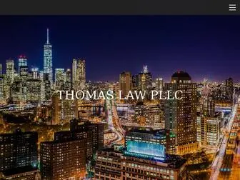 Naveenthomas.com(Thomas Law PLLC) Screenshot