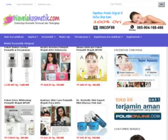 Navelkosmetik.net(Produk Kosmetik dan Kecantikan Online Murah) Screenshot
