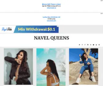 Navelqueens.com(Navel Queens) Screenshot