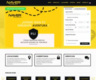 Navercarrentals.com(Renta) Screenshot