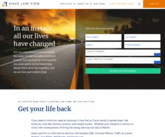 Naveteam.com(Nave Law Firm) Screenshot