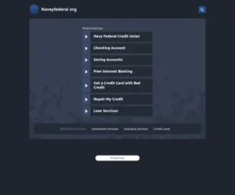 Naveyfederal.org(Naveyfederal) Screenshot