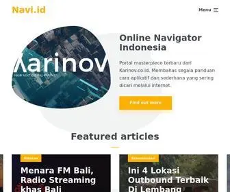 Navi.id(Online Navigator Indonesia) Screenshot