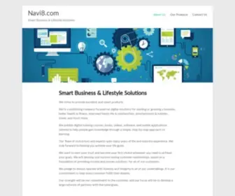 Navi8.com(Smart Business & Lifestyle Solutions) Screenshot