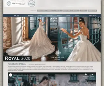 Naviblue-Bridal.com(Naviblue fashion group) Screenshot