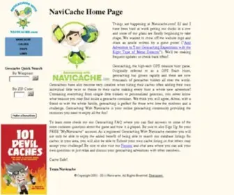 Navicache.com(Geocaching) Screenshot