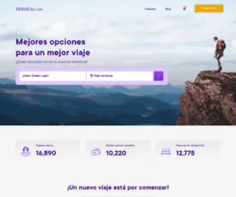 Navicu.com(Bienvenidos a navicu) Screenshot