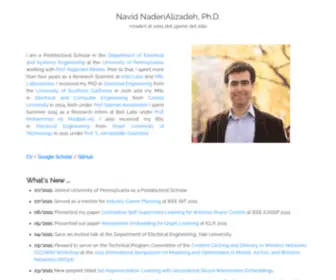 Navid-Naderi.com(Navid Naderi) Screenshot