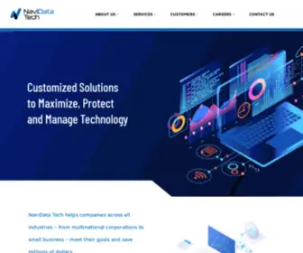 Navidatatech.com(NaviData Tech) Screenshot