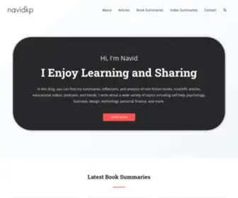 Navidkp.com(Feel Good Every Day) Screenshot