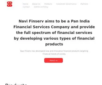 Navifinserv.com(Navi Finserv Limited) Screenshot