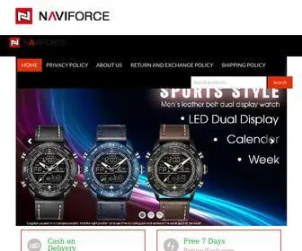 Naviforcewatches.co(NAVI FORCE Watches In Pakistan) Screenshot