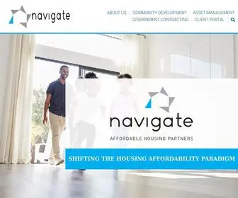 Navigatehousing.com(Affordable Housing and Community Development Consultants) Screenshot