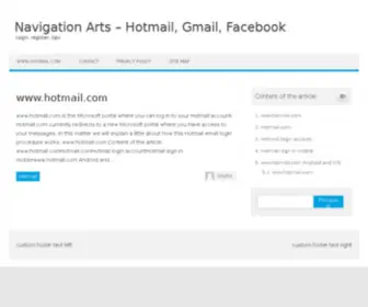 Navigationarts.com(Digital Agency) Screenshot