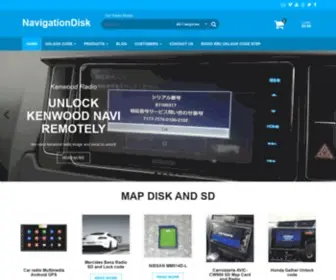 Navigationdiskjp.com(Japanese Car Radio unlock solution) Screenshot