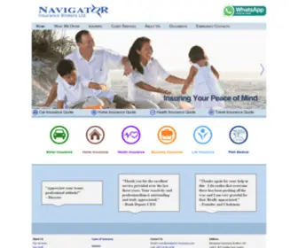 Navigator-Insurance.com(Navigator Insurance Brokers Ltd Hong Kong) Screenshot