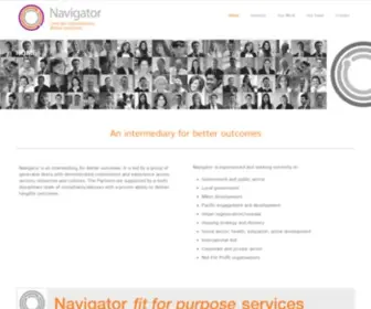 Navigatorconnect.com(Navigator Stronger organisations) Screenshot