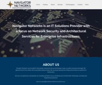 Navigatornetworks.com(Helping businesses navigate the complexities of IT & Security) Screenshot