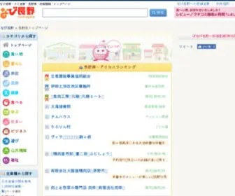 Navinagano.com(長野県) Screenshot