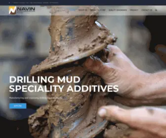 Navindfm.com(Navin Drilling Fluids and Minerals Pvt Ltd) Screenshot