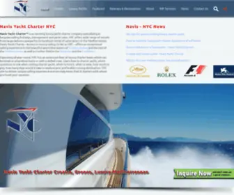 Navis-Yacht-Charter.com(Navis Yacht Charter Croatia) Screenshot