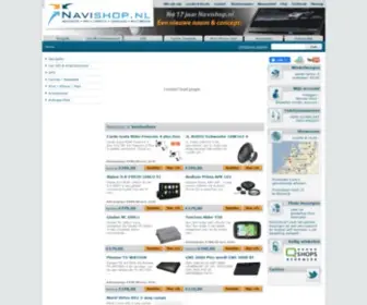 Navishop.nl(Navishop is onbetwist de navigatie) Screenshot