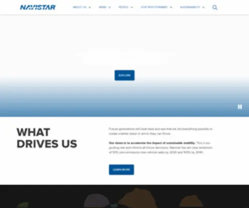 Navistar.com(Navistar®) Screenshot