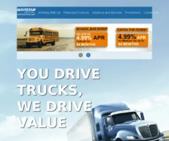 Navistarfinancial.com(Navistar Financial Corporation) Screenshot