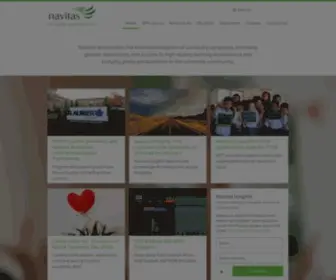 Navitas.com(Leading global education provider) Screenshot