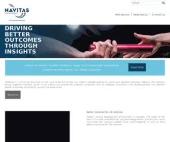 Navitaslifesciences.com(Navitas Life Sciences) Screenshot