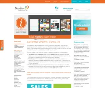Navitor.com(Wholesale Printing & Custom Online Print Services) Screenshot