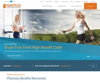 Navitus.com(Navitus health solutions llc) Screenshot