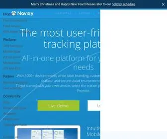 Navixy.com(Navixy offers GPS tracking platform for service providers) Screenshot