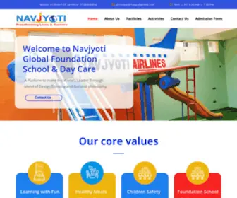 NavJyotiGlobal.com(#1 Best Preschool in Sector 45) Screenshot