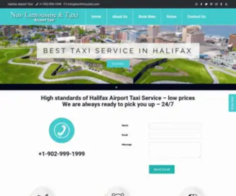 Navlimousine.com(Halifax Airport Taxi Service) Screenshot