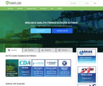 Navlun.com.tr(Uluslar arası nakliye) Screenshot