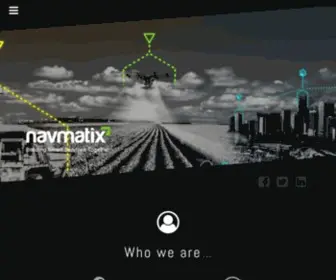 NavMatix.com(Bespoke Software Solutions for GNSS Companies) Screenshot