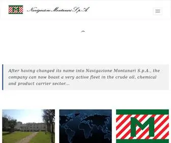 NavMont.com(Navigazione Montanari S.p.A) Screenshot