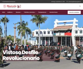 Navojoa.gob.mx(Navojoa nos necesita a Todos) Screenshot