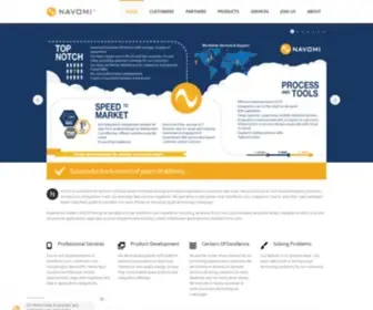 Navomi.com(Enterprise Integration CRM AI technology solutions services by NAVOMI) Screenshot