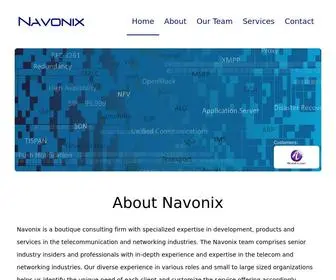 Navonix.com(Consulting) Screenshot