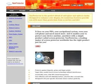 NavProtector.com(Finest screen protector in the market today) Screenshot